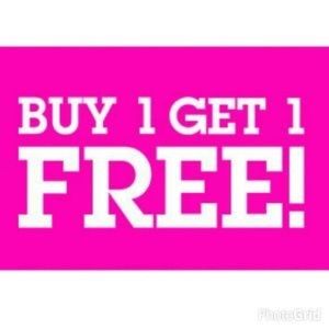 BOGO on ALL ITEMS UNDER $30!